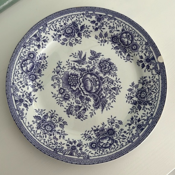 Arabia Finland Vintage Transferware Dinner Plate 1920’s - Picture 1 of 12